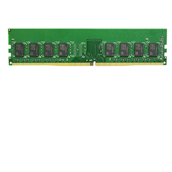 Synology - DDR4 - modulo - 4 GB - DIMM 288-PIN - 2666 MHz / PC4-21300 - 1.2 V - senza buffer - non ECC - per RackStation RS2418+, RS2418RP+, RS2818RP+