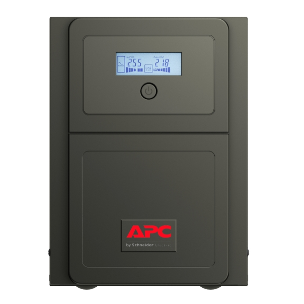 APC Easy UPS SMV SMV1000CAI - UPS - 220/230/240 V c.a. V - 700 Watt - 1000 VA - 2 batteria x - 7 Ah - 7 Ah - RS-232, USB - connettori di uscita 6