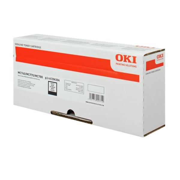 OKI - Nero - originale - cartuccia toner - per OKI MC760dn, MC760dnfax, MC760dnvfax, MC770dnfax, MC780dfnfax