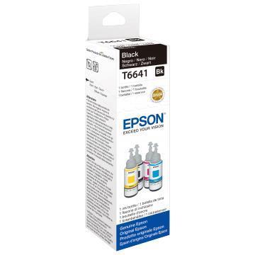 Epson T6641 - 70 ml - nero - originale - ricarica inchiostro - per EcoTank ET-14000, ET-16500, ET-2500, ET-2550, ET-2600, ET-2650, ET-3600, ET-4500, ET-4550