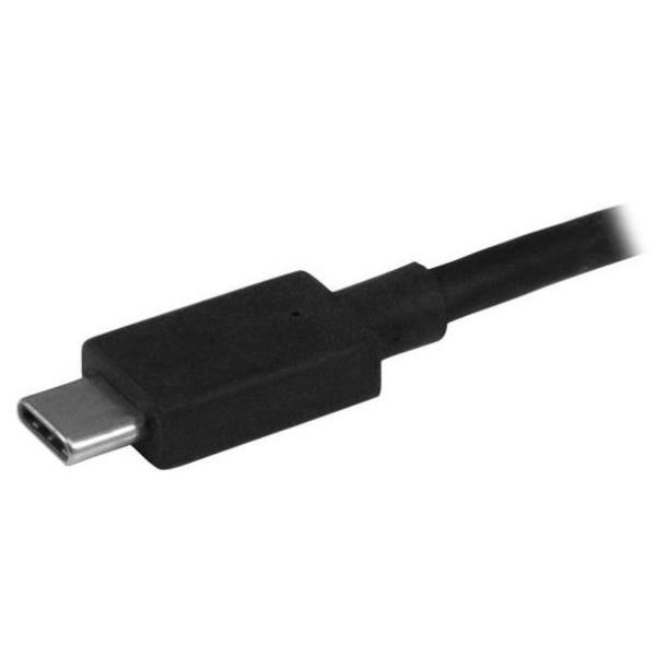 StarTech.com 2-Port Multi Monitor Adapter, USB-C to 2x HDMI Video Splitter, USB Type-C DP Alt Mode to HDMI MST Hub, Dual 4K 30Hz or 1080p 60Hz, Compatible with Thunderbolt 3, Windows Only - Multi Stream Transport (MSTCDP122HD) - Cavo adattatore - 24 pin USB-C maschio a HDMI femmina - 44 m - nero - supporta 4K 30 Hz (3840 x 2160), Supporta 2560 x 1600 (WQXGA) 60 Hz - per P/N: TB33A1C