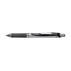 Pentel EnerGel XM - Penna a sfera - nero - inchiostro gel - 0.7 mm - medio - retrattile