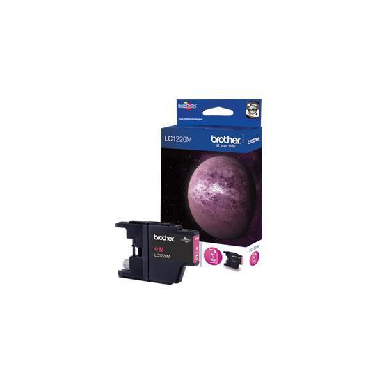 Brother LC1220M - Magenta - originale - cartuccia d'inchiostro - per Brother DCP-J525, DCP-J725, DCP-J925, MFC-J430, MFC-J625, MFC-J825; MyMio MFC-J825