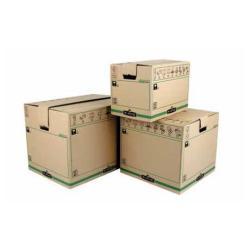Bankers Box SmoothMove Large - Pacco postale - 48 cm x 47 cm x 41.2 cm - marrone