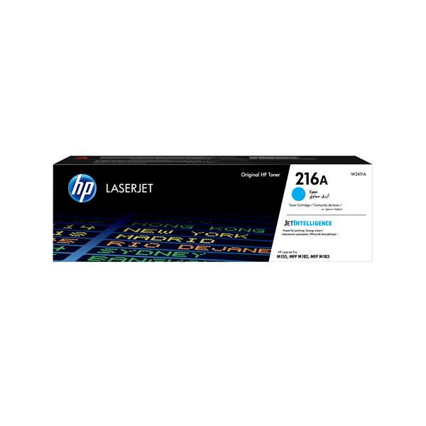 HP 216A - Ciano - originale - LaserJet - cartuccia toner (W2411A) - per Color LaserJet Pro M155a, MFP M182n, MFP M182nw, MFP M183fw
