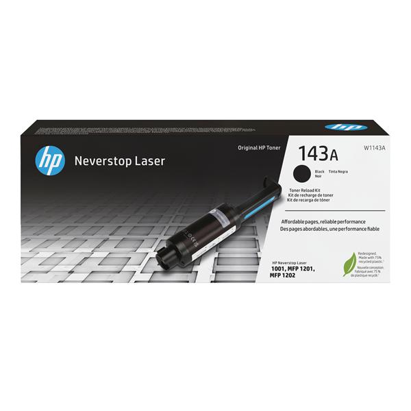 HP 143A Reload Kit - Nero - ricarica toner - per Neverstop 1001, 1202; Neverstop Laser 1000, MFP 1200, MFP 1201, MFP 1202