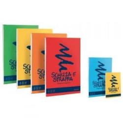Blocco Schizza & Strappa - A6 - 105 x 148mm - 50gr - 150 fogli - Favini