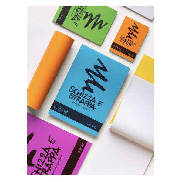 Blocco Schizza & Strappa - A3 - 297 x 420mm - 50gr - 150 fogli - Favini