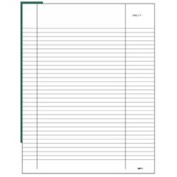 Edipro - Libro minuteria generico - 92 pagine - 245 x 310 mm - numerato