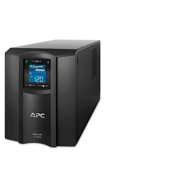 APC Smart-UPS SMC1000IC - UPS - 220/230/240 V c.a. V - 600 Watt - 1000 VA - USB - connettori di uscita 8 - nero