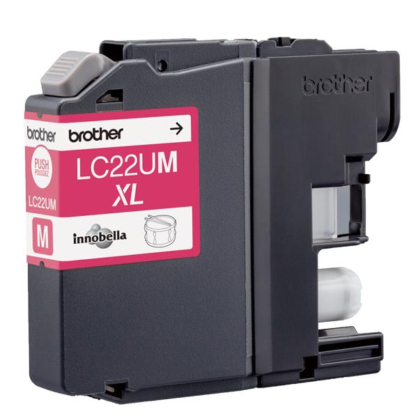 Brother LCLC22UM - XL - magenta - originale - cartuccia d'inchiostro - per Brother DCP-J785DW, MFC-J985DW; INKvestment Work Smart MFC-J985DW, MFC-J985DW XL