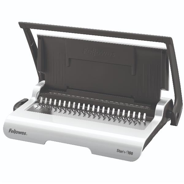 Fellowes Star+ 150 - Rilegatrice - pettine - foratura: 12 fogli - rilegatura: 150 fogli