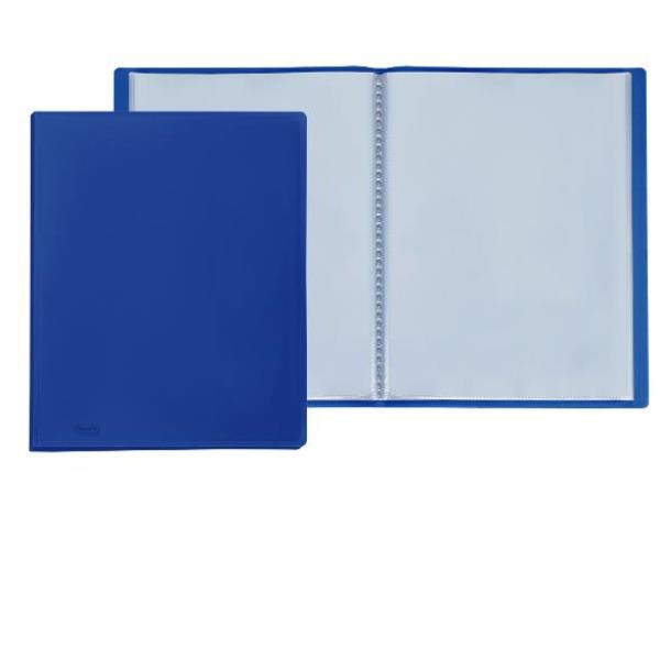 Favorit - Porta listini - 40 compartimenti - per 220 x 300 mm - blu scuro