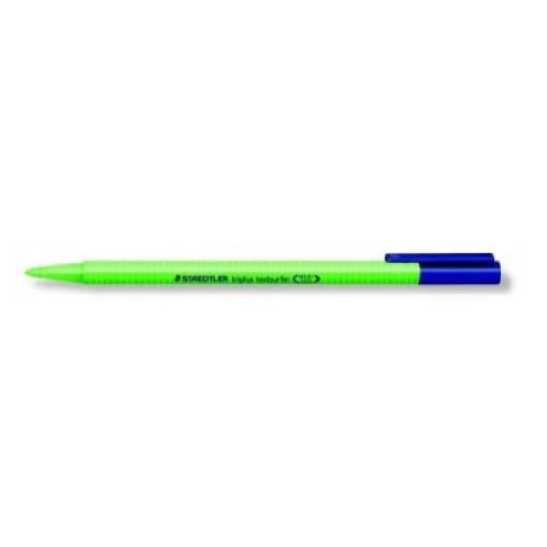 STAEDTLER triplus textsurfer - Evidenziatore - verde - inchiostro pigmentato base acqua - 1-4 mm - fine-grosso