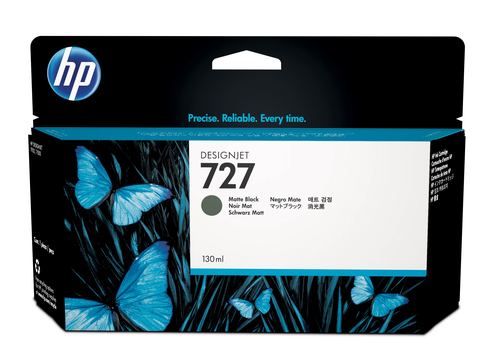 HP 727 - 130 ml - nero opaco - originale - DesignJet - cartuccia d'inchiostro - per DesignJet T1500, T1530, T2500, T2530, T920, T930