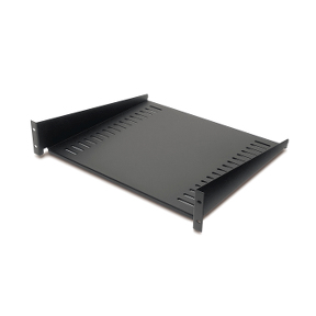 APC - Mensola rack - nero - 2U - per NetShelter 2; NetShelter EP; NetShelter ES; NetShelter SX; Netshelter VX; NetShelter WX