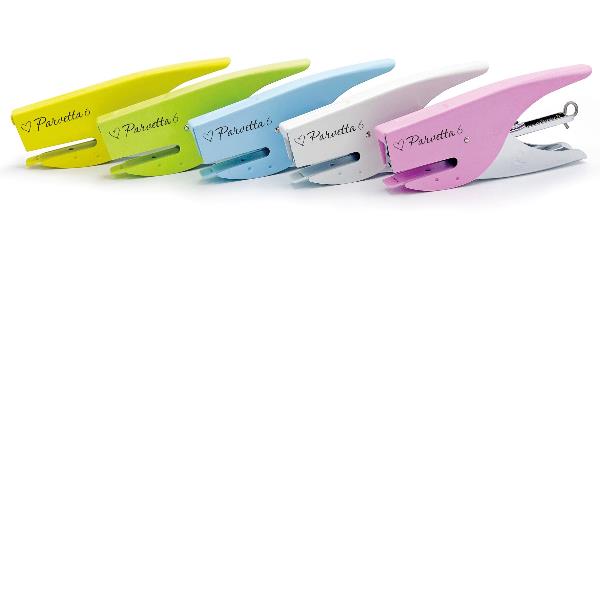 ro-ma parvetta 6 - Graffatrice - 12 fogli - 8/4 - metallo - disponibile in colori assortiti
