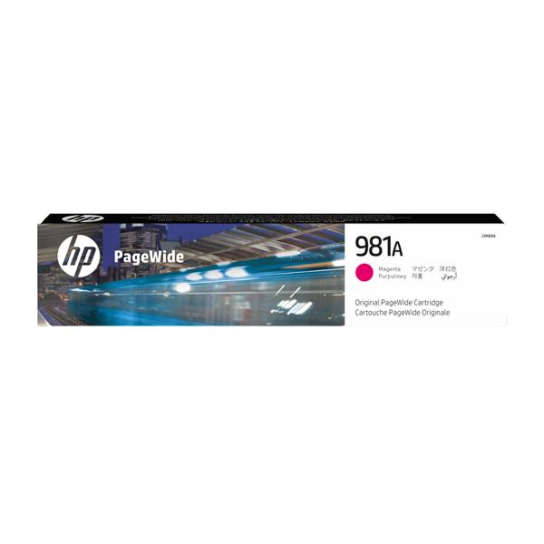 HP 981A - 69 ml - magenta - originale - PageWide - cartuccia d'inchiostro - per PageWide Enterprise Color MFP 586; PageWide Managed Color E55650