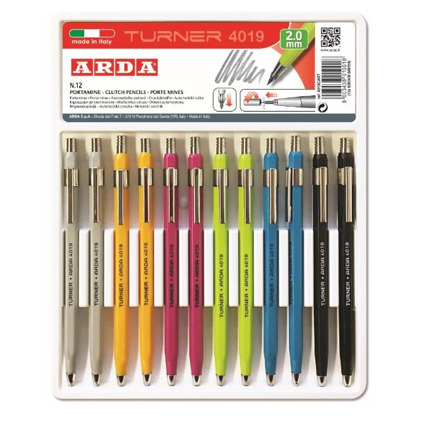 ARDA TURNER 4019 - Portamina - B - 2 mm (pacchetto di 12)