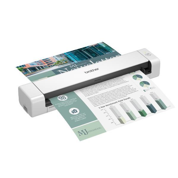 Brother DSmobile DS-740D - Scanner con alimentatore di fogli - Duplex - 215.9 x 1828.8 mm - 600 dpi x 600 dpi - USB 3.0