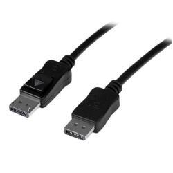 StarTech.com Cavo DisplayPort 1.2 attivo con latching da 10 m -  2560×1600 - DPCP & HDCP - Cavo video per monitor DP a DP M/M (DISPL10MA) - Cavo DisplayPort - DisplayPort (M) a DisplayPort (M) - 10 m - attivo, chiusura aggancio - nero - per P/N: DK30C2DPEPUE, DK30C2DPPDUE, DK31C3HDPD, DK31C3HDPDUE, DKM30CHDPD, DKM30CHDPDUE