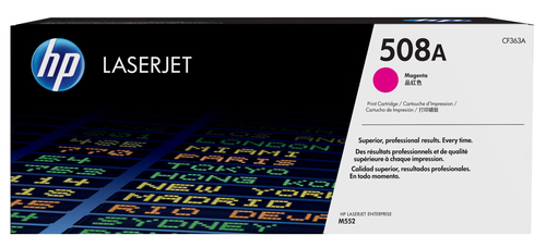 HP 508A - Magenta - originale - LaserJet - cartuccia toner (CF363A) - per Color LaserJet Enterprise MFP M577; LaserJet Enterprise Flow MFP M577