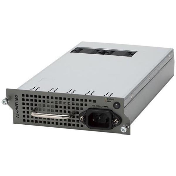 Allied Telesis AT-PWR150 - Alimentatore - hot-plug (interna) - 100-240 V c.a. V - 150 Watt - Europa - per AT x930-28GPX, x930-28GSTX, x930-28GTX, x930-52GPX, x930-52GTX