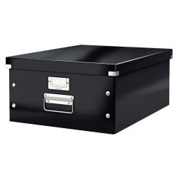 Leitz Click & Store WOW Large - Scatola per archiviazione - per A3 - nero