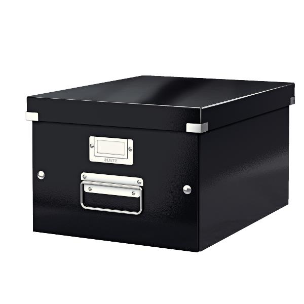 Leitz Click & Store - Scatola per archiviazione - per A4 - nero