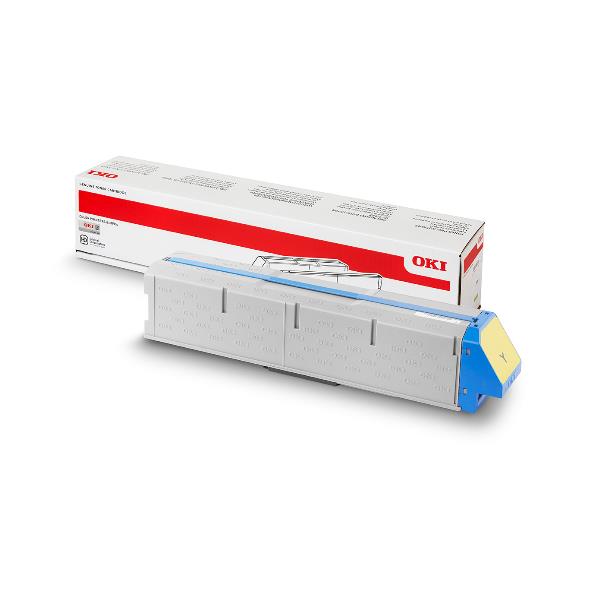 OKI - Giallo - originale - cartuccia toner - per C931, 931dn