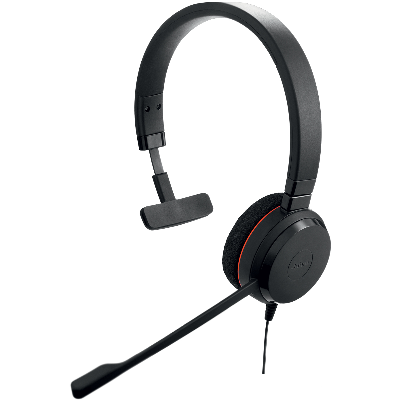 Jabra Evolve 20 UC mono - Cuffie con microfono - on-ear - convertibile - cablato - USB-C - isolamento dal rumore