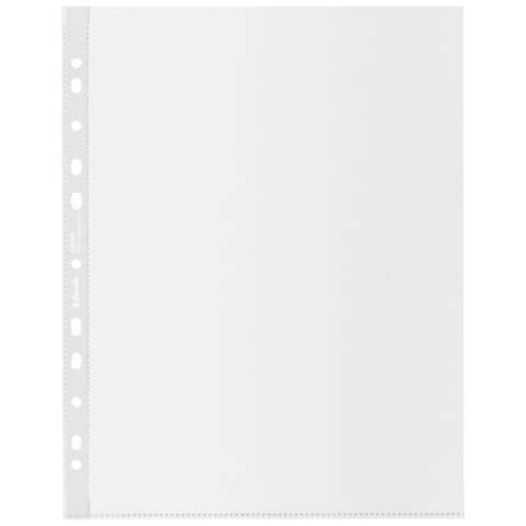 Esselte Office - Busta trasparente - per A4, 220 x 300 mm - capacità 80 fogli (pacchetto di 100)