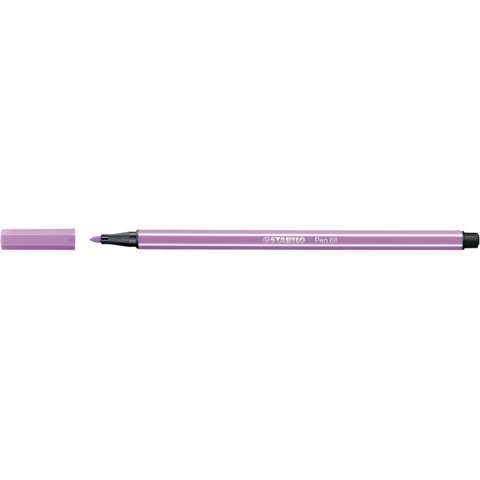 STABILO Pen 68 - Penna punta in fibra - lilla - inchiostro base acqua - 1 mm - medio