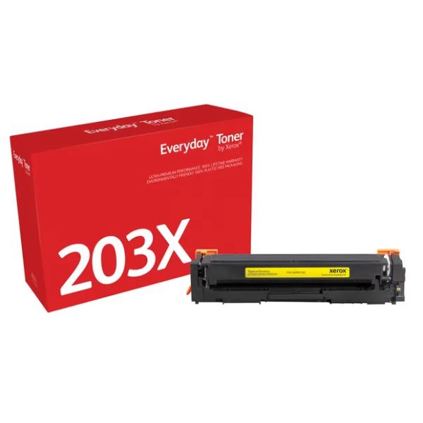 Everyday - Giallo - compatibile - cartuccia toner (alternativa per: HP 203X, Canon CRG-054HY) - per Canon ImageCLASS LBP622, MF641, MF642, MF644; HP Color LaserJet Pro MFP M280, MFP M281