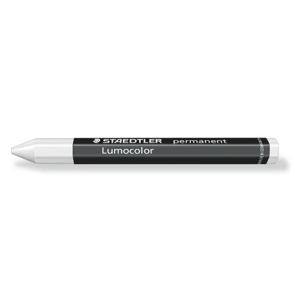 STAEDTLER Lumocolor omnigraph 236 - Pastello - permanente - bianco (pacchetto di 12)