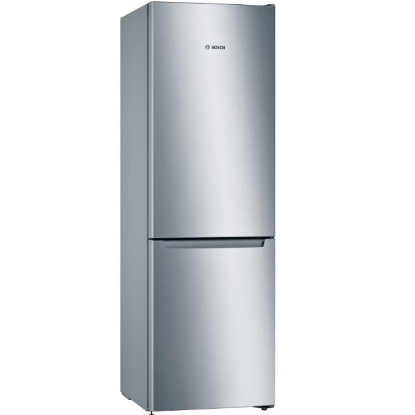 Bosch Serie | 2 KGN36NLEA - Frigorifero/congelatore - Freezer inferiore - larghezza: 60 cm - prof. 66 cm - altezza: 186 cm - 305 litri - Classe E - inox