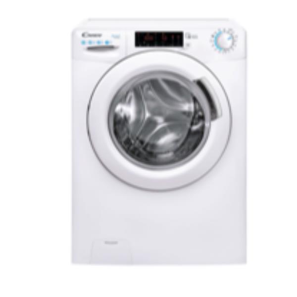 Candy CS 128TXME-S - Lavatrice - larghezza: 60 cm - prof. 52 cm - altezza: 85 cm - caricamento frontale - 58 litri - 8 kg - 1200 rpm - bianco