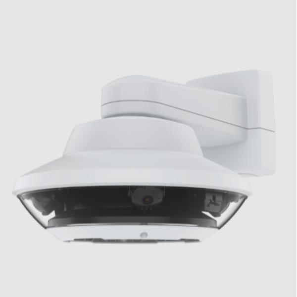 AXIS Q6010-E - Telecamera di sorveglianza connessa in rete - PTZ - colore (Giorno e notte) - 4 x 5 MP - 2592 x 1944 - iride fissa - motorizzato - GbE - MPEG-4, H.264, AVC, HEVC, H.265 - PoE