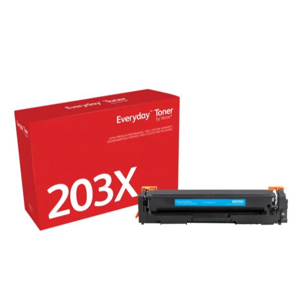 Everyday - Ciano - compatibile - cartuccia toner (alternativa per: HP 203X, Canon CRG-054HC) - per Canon ImageCLASS LBP622, MF641, MF642, MF644; HP Color LaserJet Pro MFP M280, MFP M281