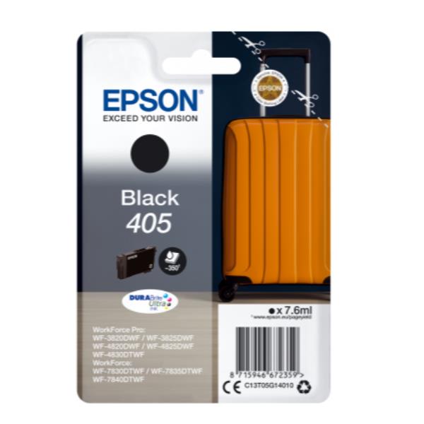 Epson 405 - 7.6 ml - nero - originale - cartuccia d'inchiostro - per WorkForce WF-7310, 7830, 7835, 7840; WorkForce Pro WF-3820, 3825, 4820, 4825, 4830, 7840