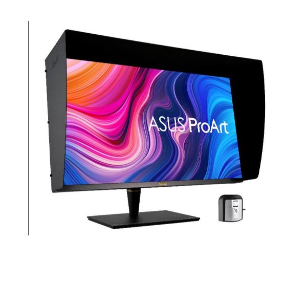 ASUS ProArt PA32UCX-PK - Monitor a LED - 32" - 3840 x 2160 4K @ 65 Hz - IPS - 1200 cd/m² - 1000:1 - HDR10 - 5 ms - 3xHDMI, DisplayPort, Thunderbolt 3 - altoparlanti - nero - con X-Rite i1 Display Pro