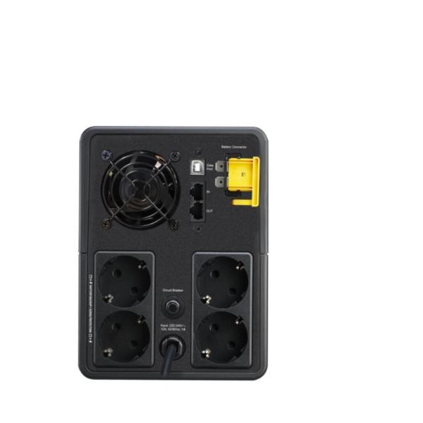 APC Back-UPS BX Series BX2200MI-GR - UPS - 230 V c.a. V - 1200 Watt - 2200 VA - 9 Ah - connettori di uscita 4
