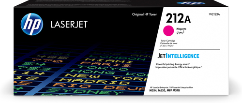 HP 212A - Magenta - originale - LaserJet - cartuccia toner (W2123A) - per Color LaserJet Enterprise MFP M578; LaserJet Enterprise Flow MFP M578