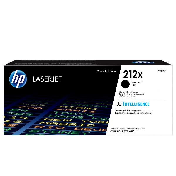 HP 212X - Alta resa - nero - originale - LaserJet - cartuccia toner (W2120X) - per Color LaserJet Enterprise MFP M578; LaserJet Enterprise Flow MFP M578