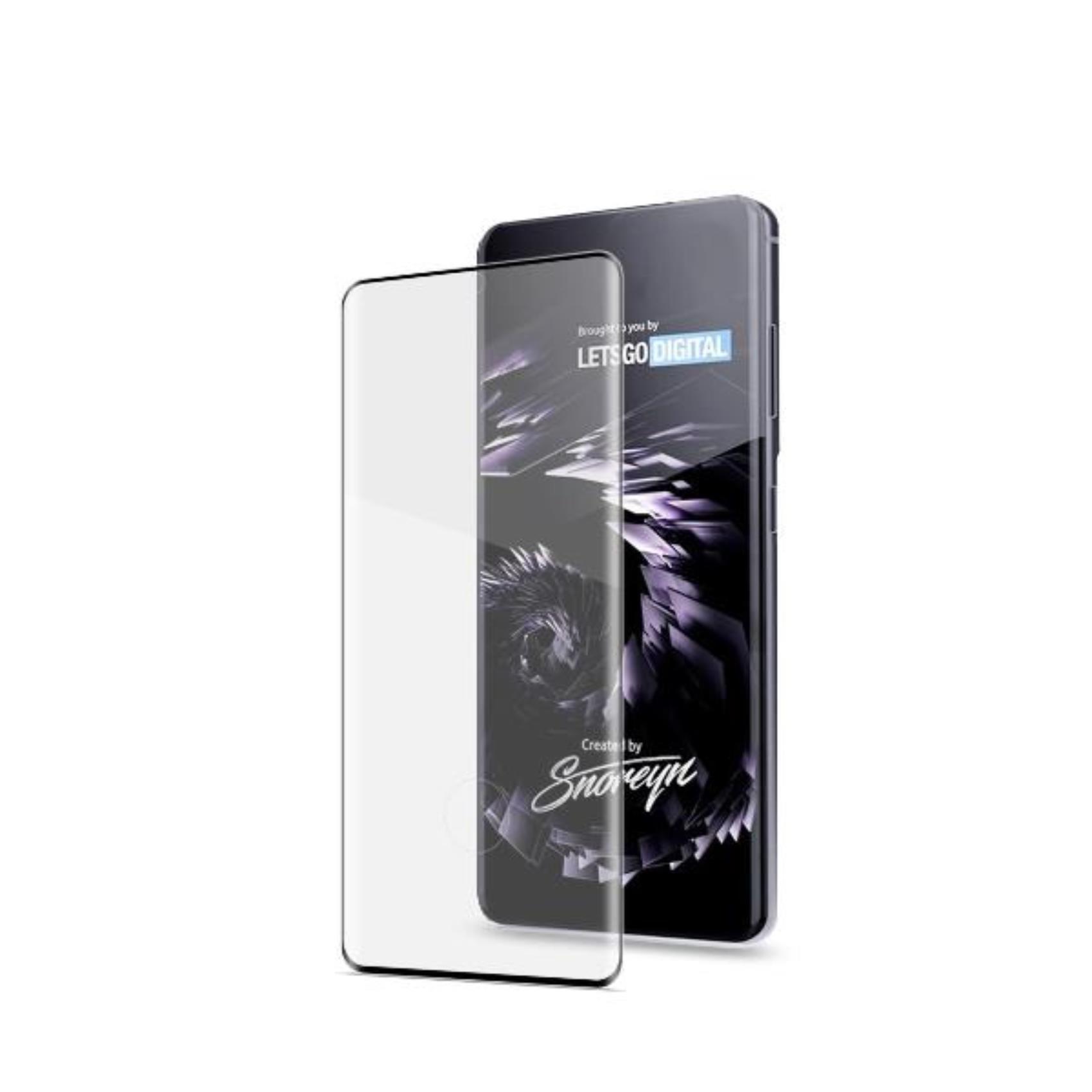 Celly 3DGLASS994BK - Protezione per schermo per telefono cellulare - 3D - vetro - colore telaio nero - per Samsung Galaxy S21 Ultra 5G