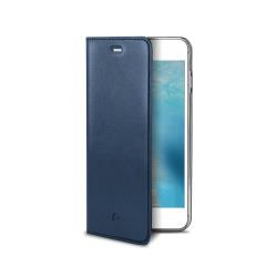 Celly Air Pelle AIRPELLE800BL - Flip cover per cellulare - vera pelle - per Apple iPhone 7