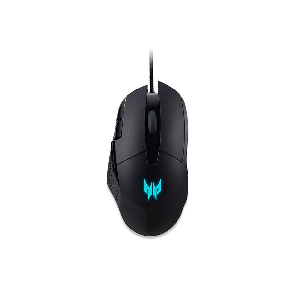 Acer Predator Cestus 315 (PMW010) - Mouse - ergonomico - 8 pulsanti - cablato - USB - nero - retail - per Predator Helios 300; Predator Triton 300; 500