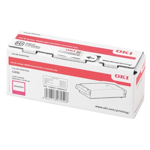 OKI - Magenta - originale - cartuccia toner - per OKI C650DN, C650dn - 2AC; C600 Series C650DN