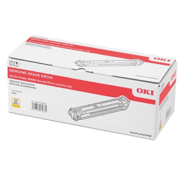 OKI - Confezione da 2 - giallo - originale - kit tamburo - per OKI C650DN, C650dn - 2AC; C600 Series C650DN