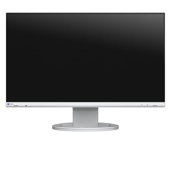 EIZO FlexScan EV2480-WT - Monitor a LED - 23.8" - 1920 x 1080 Full HD (1080p) @ 60 Hz - IPS - 250 cd/m² - 1000:1 - 5 ms - HDMI, DisplayPort, USB-C - altoparlanti - bianco